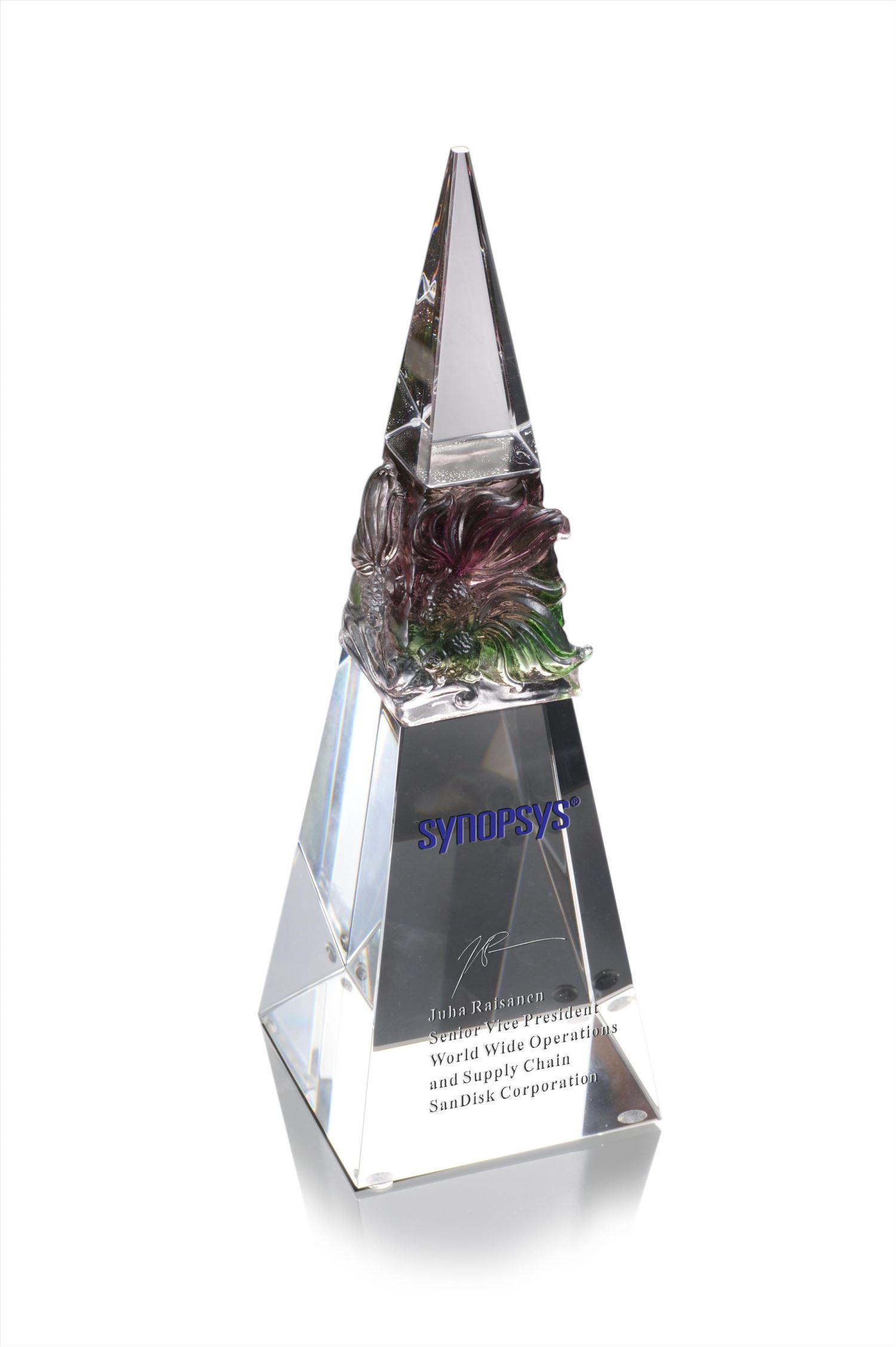 ALC-1052水晶琉璃獎座   