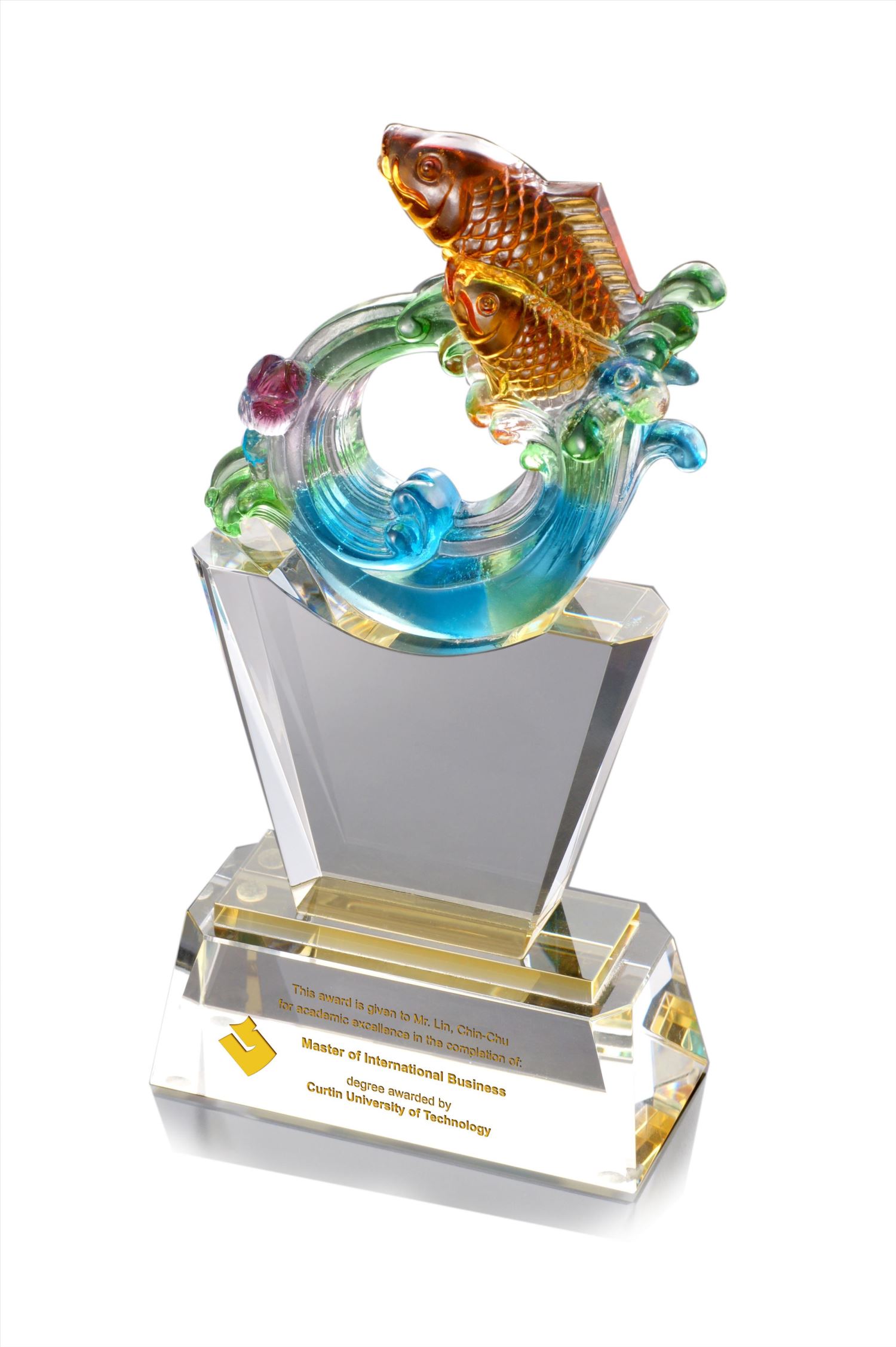 ALC-1055水晶琉璃獎座  