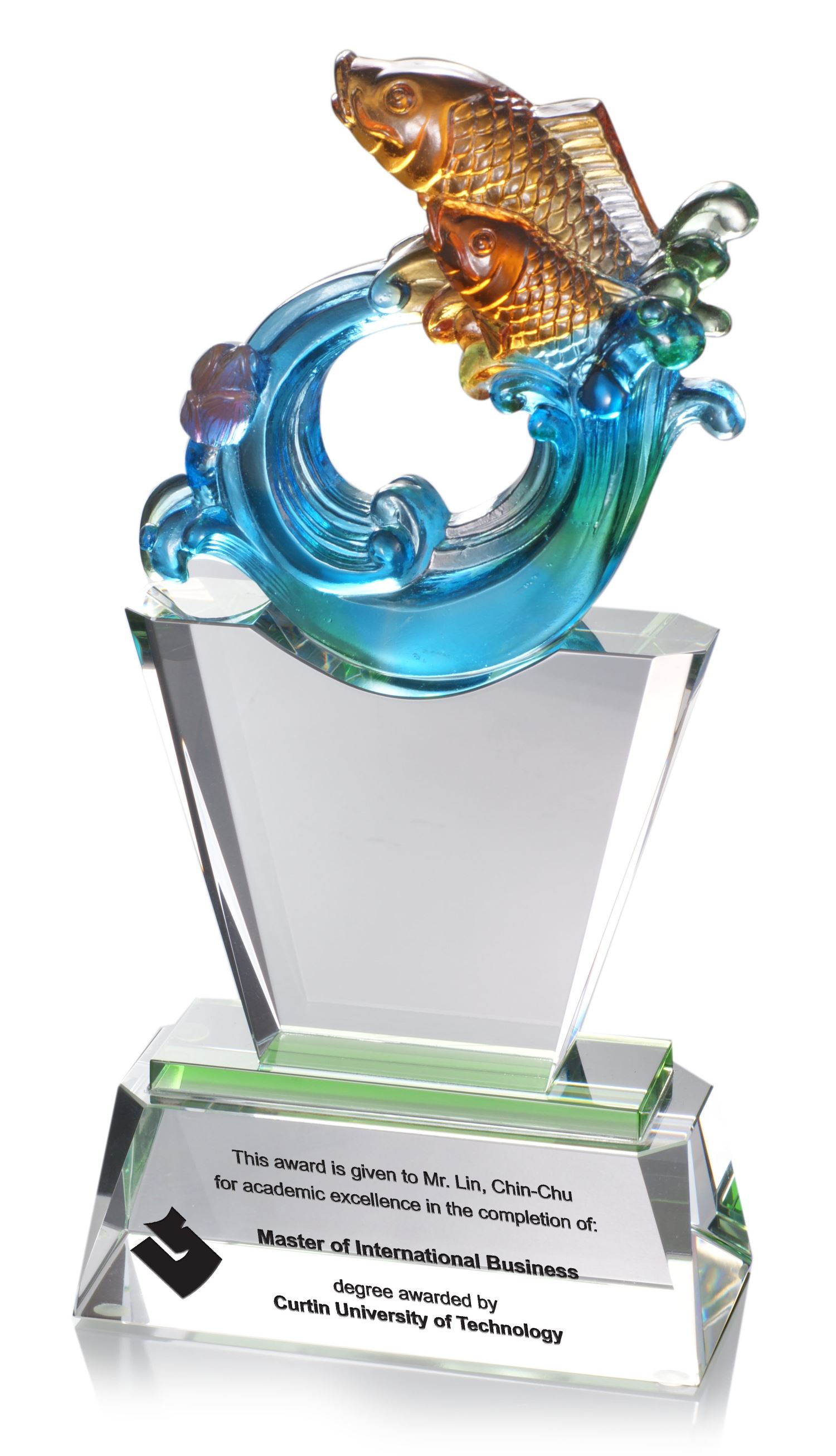 ALC-1055水晶琉璃獎座  