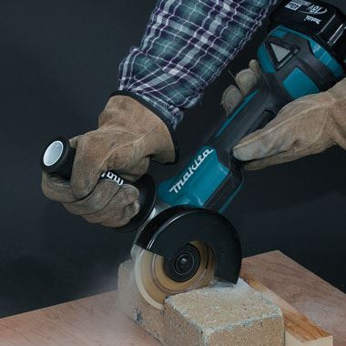 makita {牧田}  DGA405Z 4"(100mm)充電式無刷平面砂輪機 板機開關【單主機】,電動工具