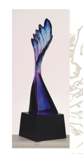 MY-9664水琉璃獎座-非凡