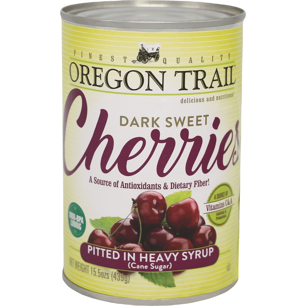 OREGON TRAIL無籽黑櫻桃 425g