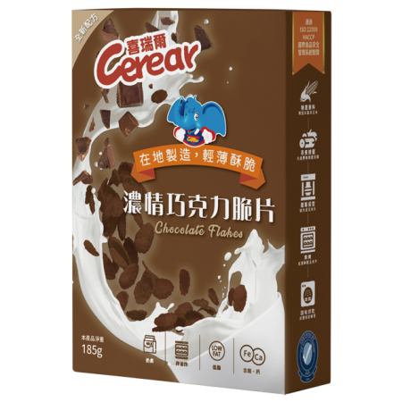 喜瑞爾濃情巧克力脆片 185g