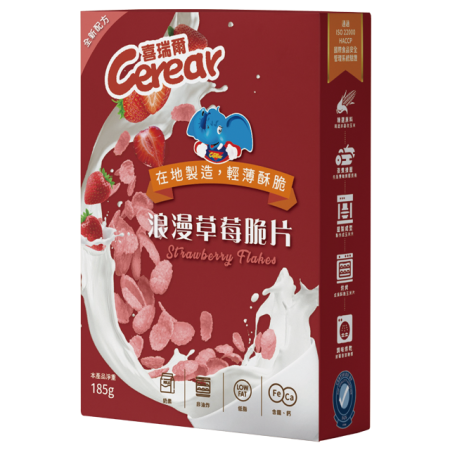 喜瑞爾浪漫草莓脆片 185g