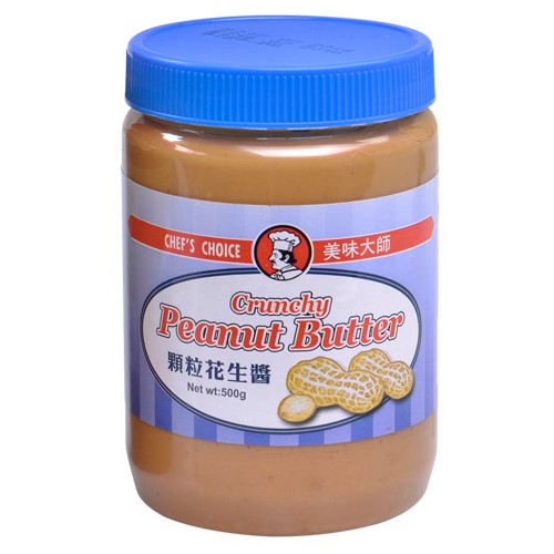 美味大師 顆粒花生醬 500g