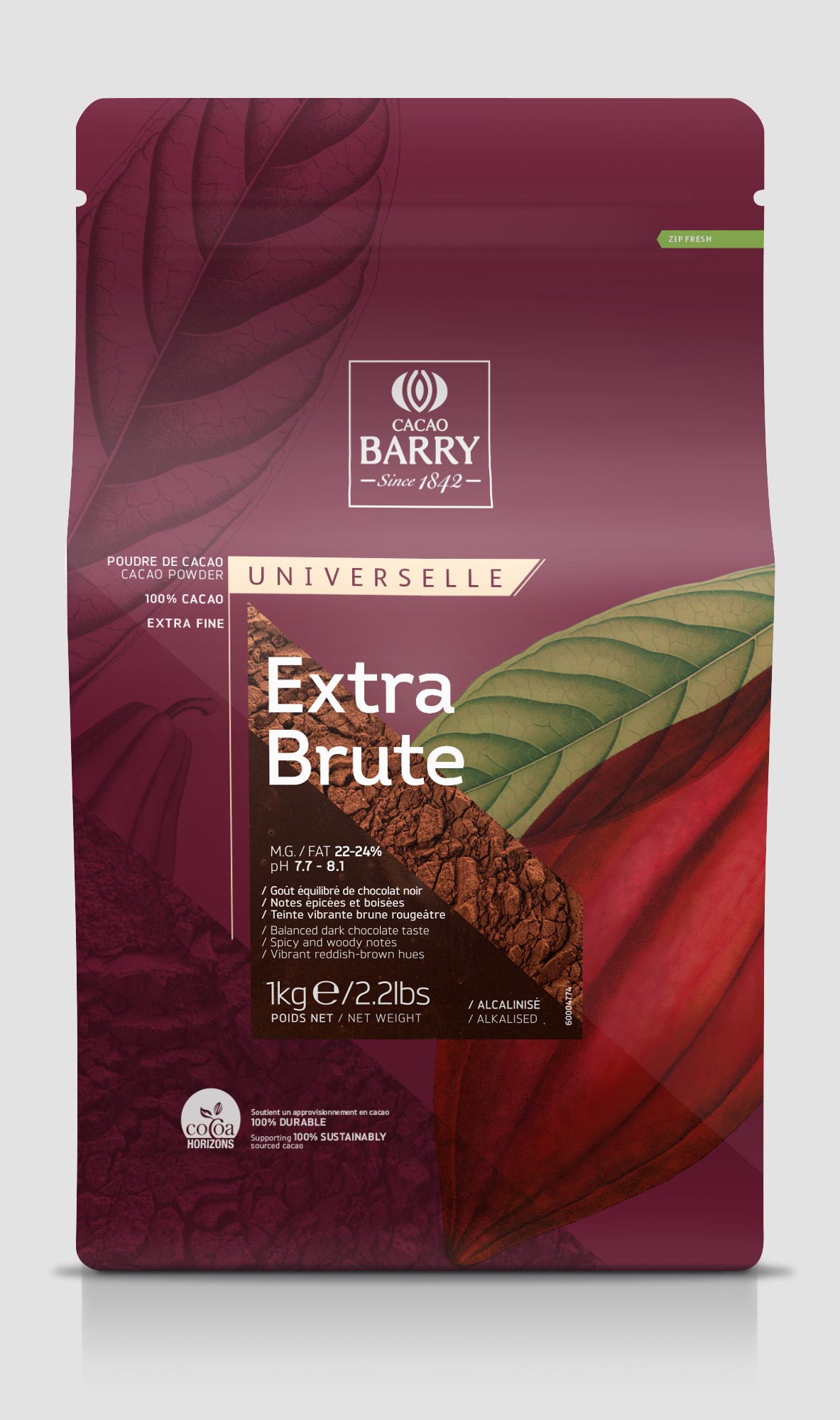 CACAO BARRY防潮可可粉 1kg