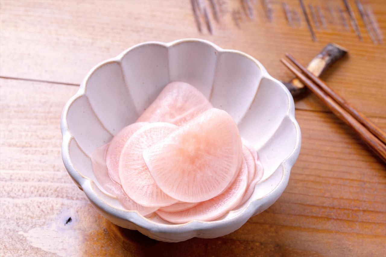 今滿,醃蘿蔔片,涼拌小菜,餐廳小菜,韓式小菜
