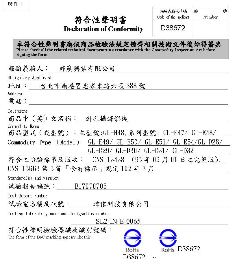 GL-E54V 客製化帽子型針孔攝影機 WiFi(P2P)/ 遠端(Internet) 1080P高清錄影 隱藏密錄