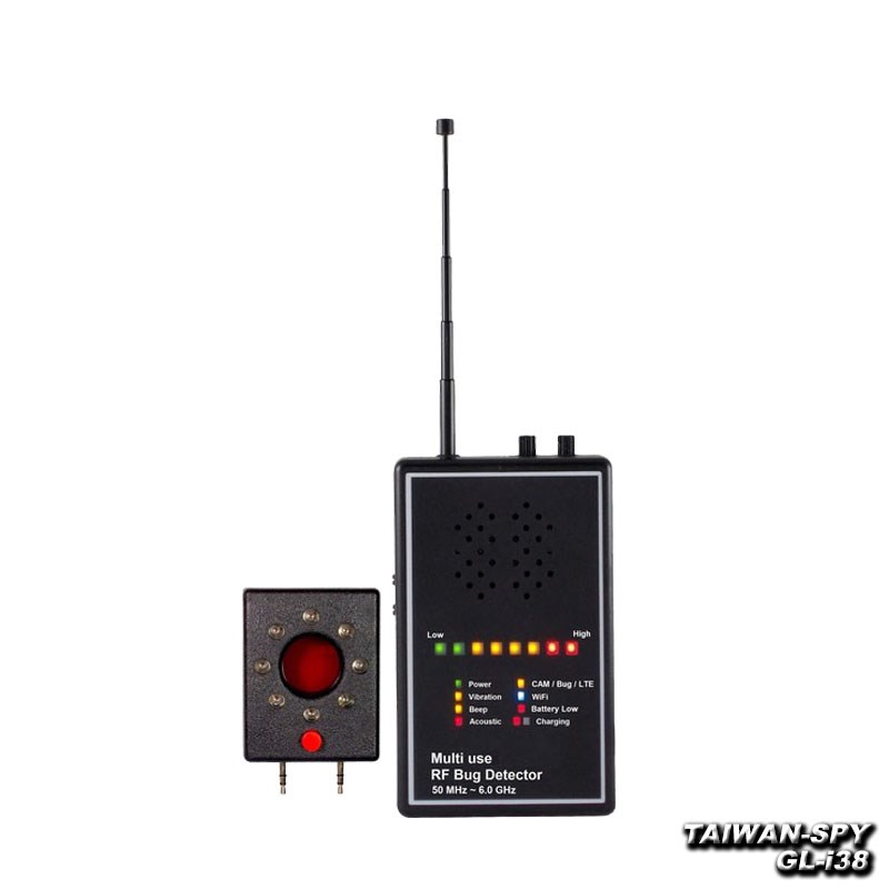GL-i38 反監聽設備 可測50MHz~6GHz 無線攝影機/竊聽器/數位封包偵測 台灣製