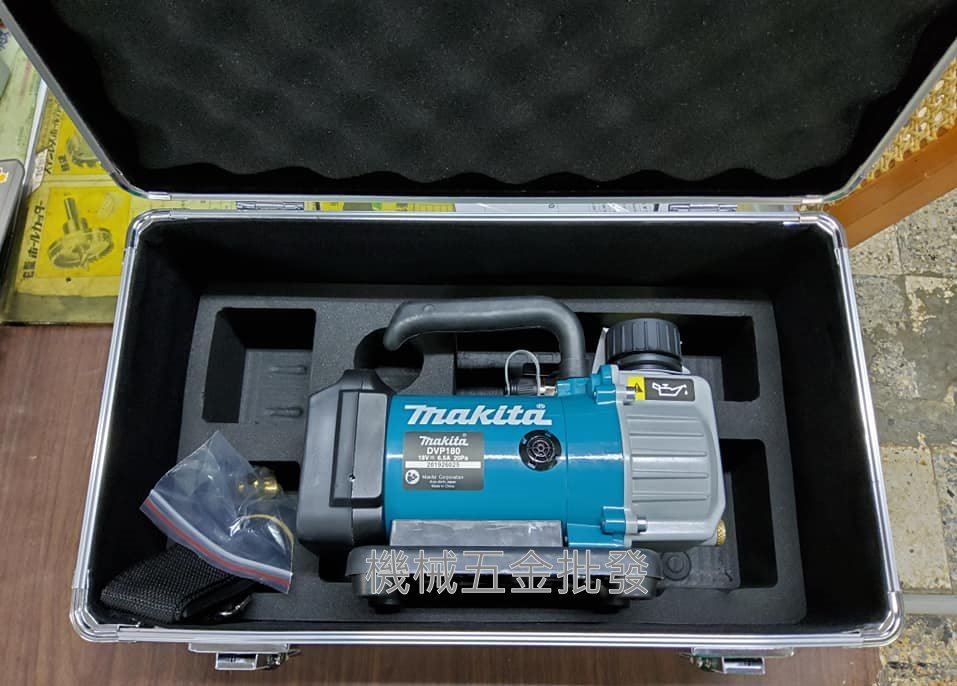 makita {牧田} DVP180RT 18V 5.0A單電池充電式真空泵浦/真空馬達,電動工具