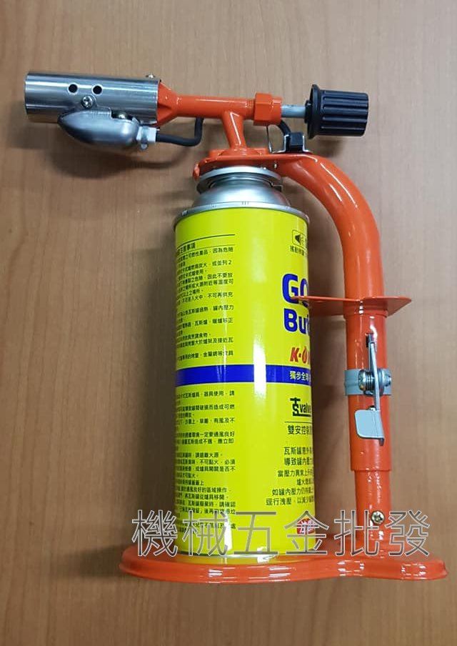 火旺 F1-J001 瓦斯噴燈座 免用打火機引火電子點火瓦斯噴燈座 噴火槍,手工具
