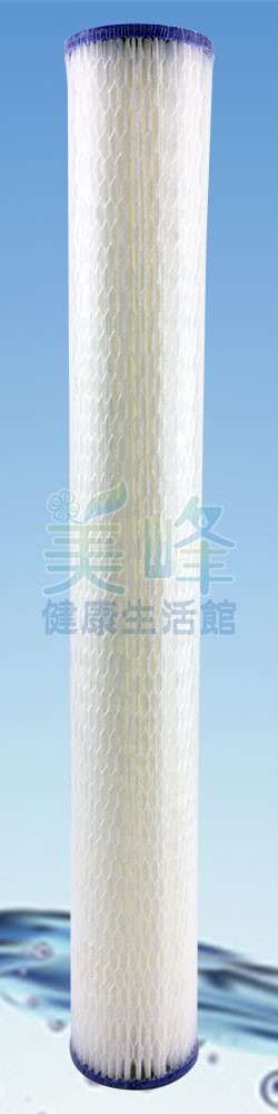 濾水器20吋小胖環保摺疊濾心.可清洗濾心重複使用.適用水塔淨水器全戶式過濾