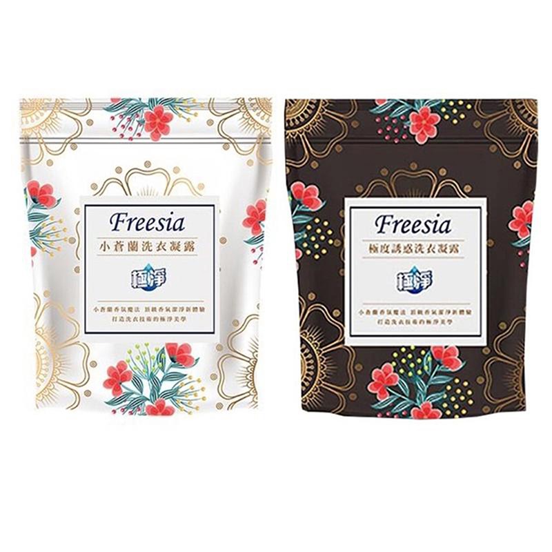 【極淨】3D魔法微膠囊 極度誘惑香氛洗衣凝露補充包1800ml(1入)