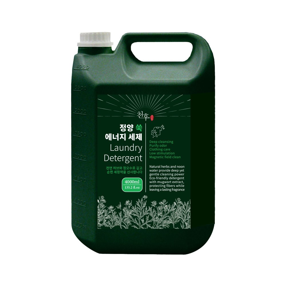 【天后】正陽艾草洗衣精4000ml