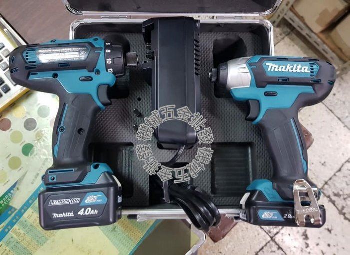 MAKITA   {牧田} CLX200SMAX 12V滑軌式充電式雙機組 TD110D起子機 / DF031起子電鑽 ,電動工具