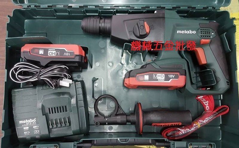 Metabo {美達寶}  KHA 18LTX 18V充電式三用鎚鑽,電動工具