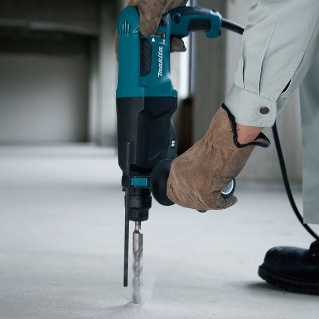 makita {牧田}  HR2600 二模式免出力鎚鑽 四溝震動電鑽.電動工具