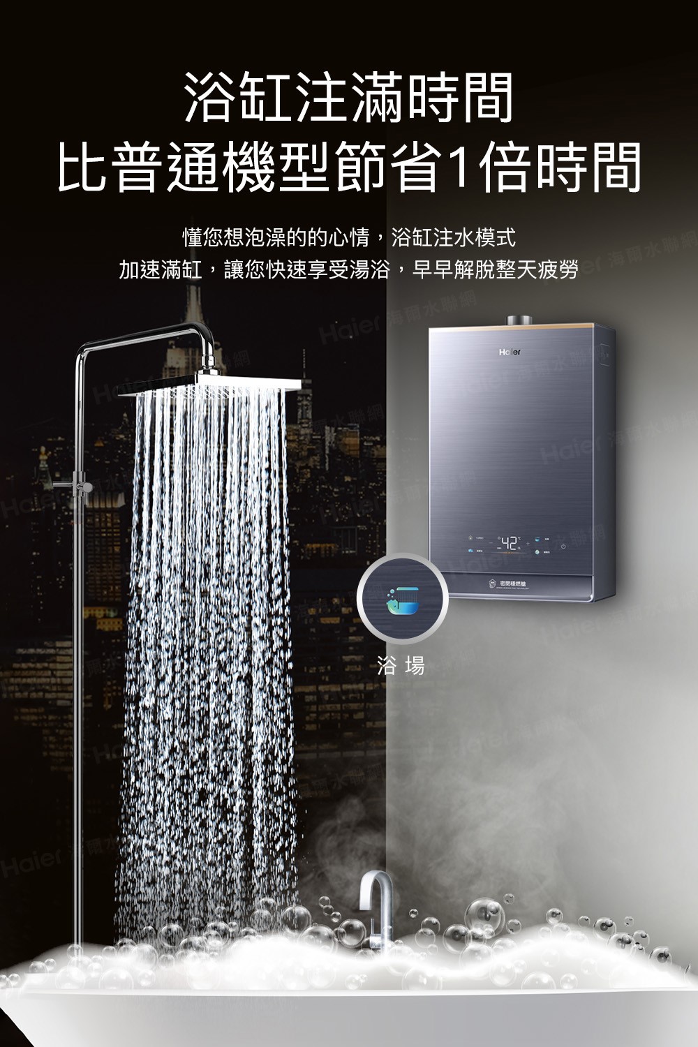 Haier 海爾 16L 燃氣熱水器 GT5