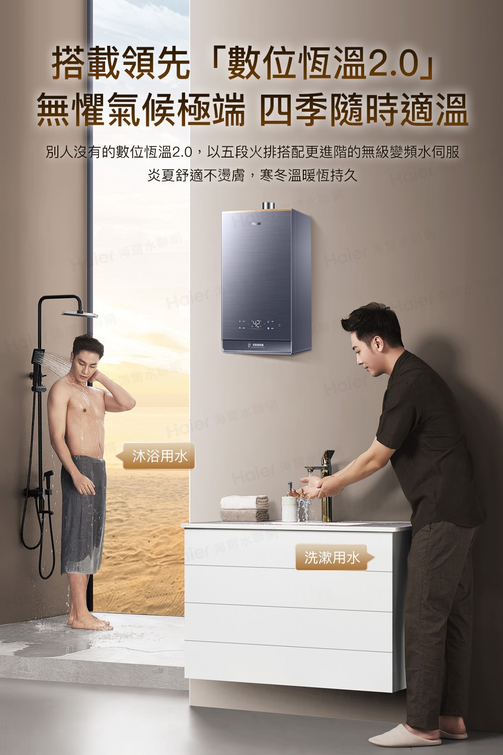 Haier 海爾 16L 燃氣熱水器 GT5