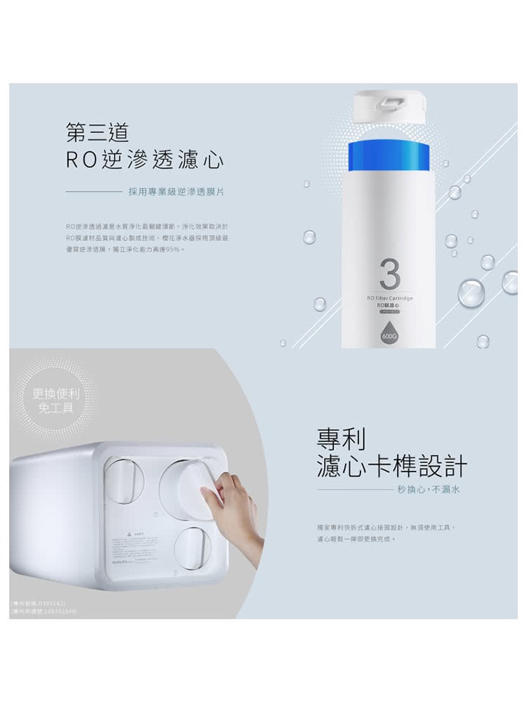 SAKURA 600G RO淨水器