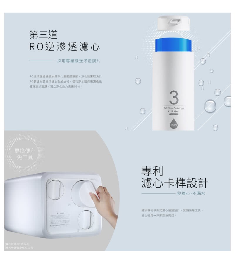 櫻花 SAKURA P0531 RO雙溫淨熱飲機