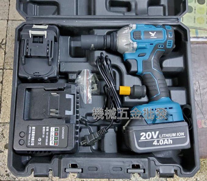 TAKABA {神崎} KA-BL20V 20V4.0A 充電式無刷衝擊扳手,電動工具