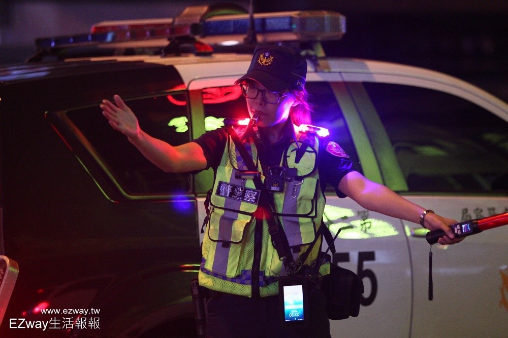 GL-N10 警用LED爆閃肩燈 紅藍燈高亮USB充電 重力感應 巡守/義交/交通大隊專用 台灣製