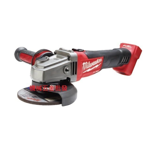 Milwaukee {米沃奇} M18CAG125X 18V鋰電無碳刷5"砂輪機(未附砂輪片),電動工具