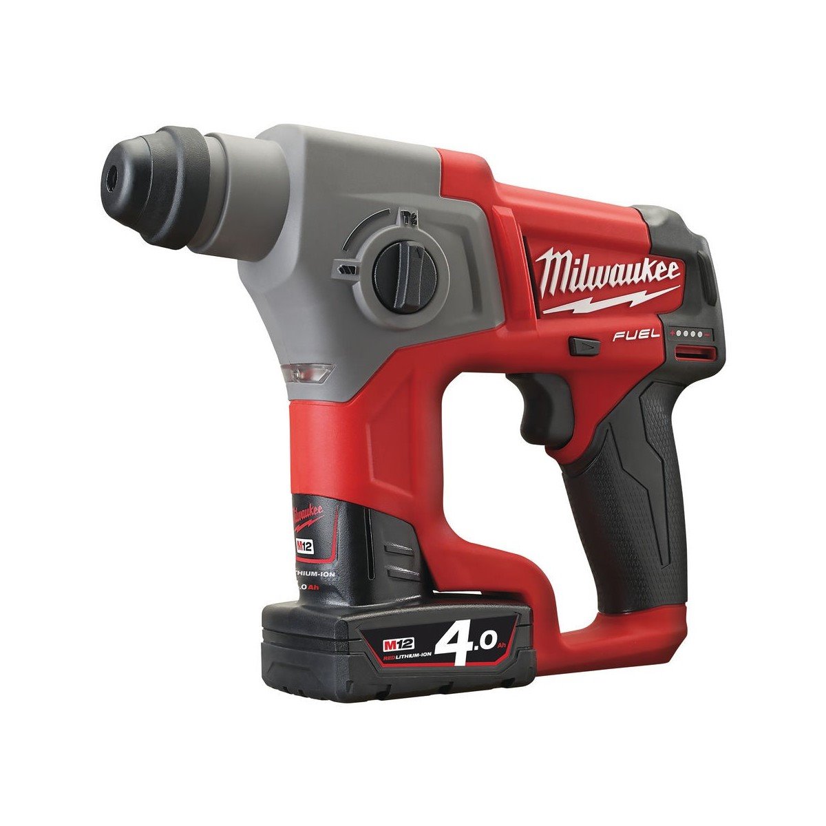 Milwaukee {米沃奇} M12 CH-402C 12V鋰電無碳刷免出力鎚鑽,電動工具