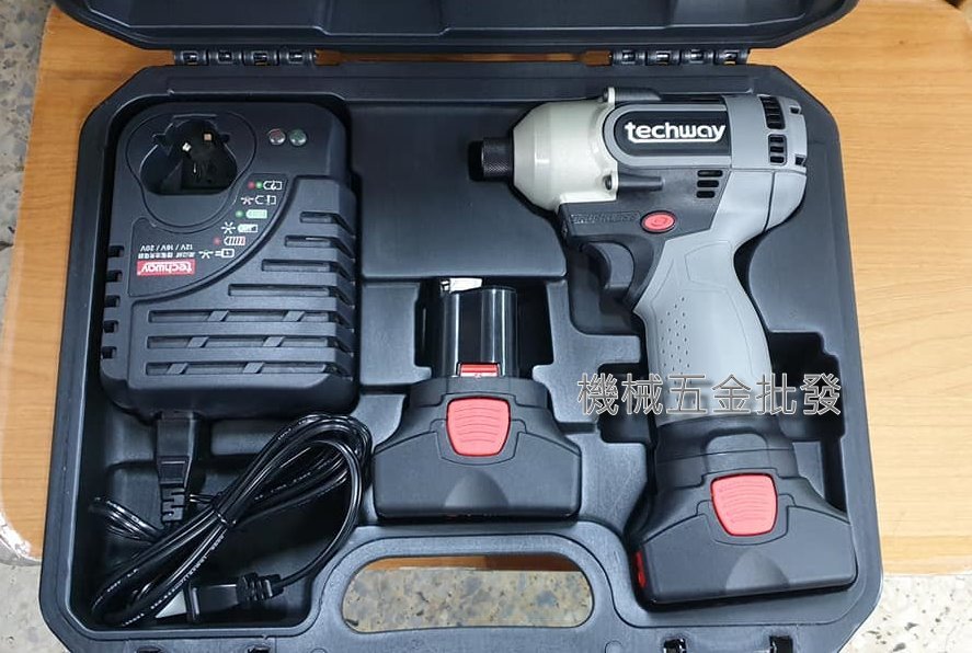 techway {鐵克威} M26604258 20V 3.0A充電式衝擊起子機,電動工具