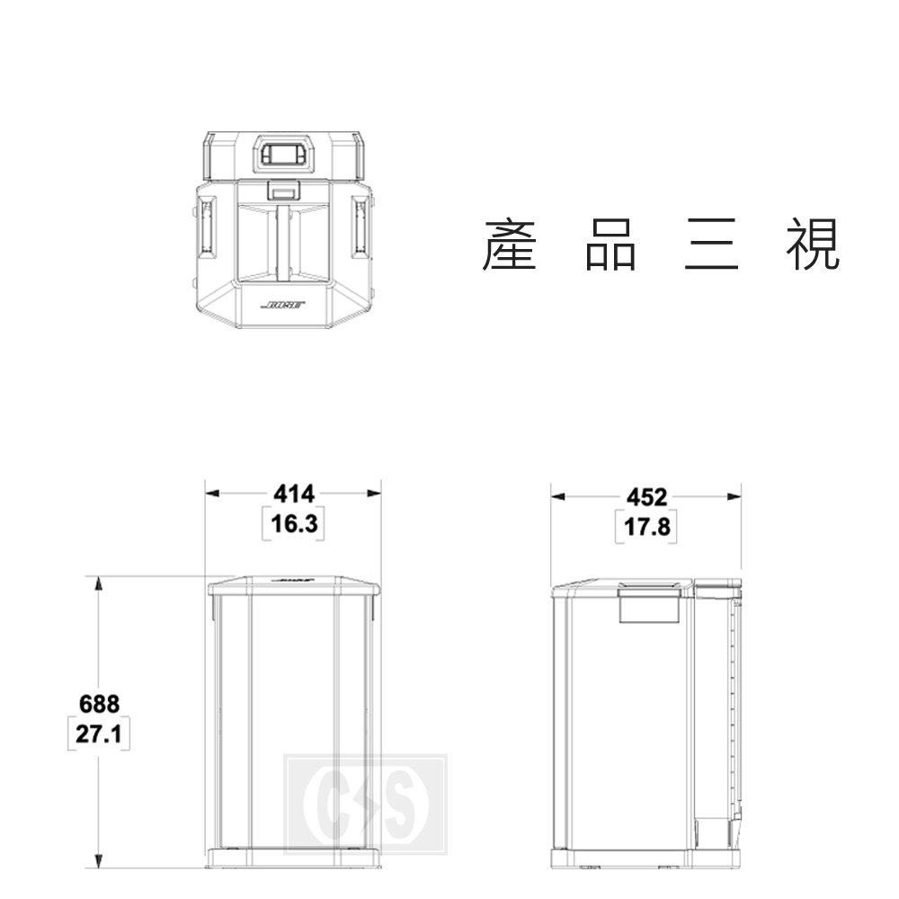 Bose F1 低音箱 1000瓦 