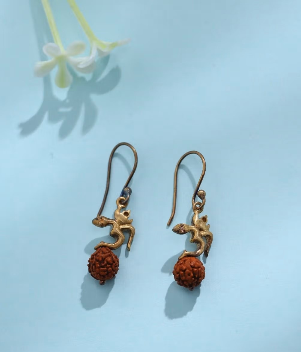 Om 菩提子 耳環 0113153