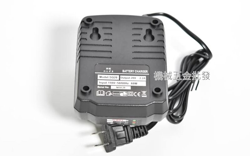 神崎 電動工具 20V 衝擊起子 震動鎚鑽 專用電池充電器 無晶片電池專用 SQ20,電動工具