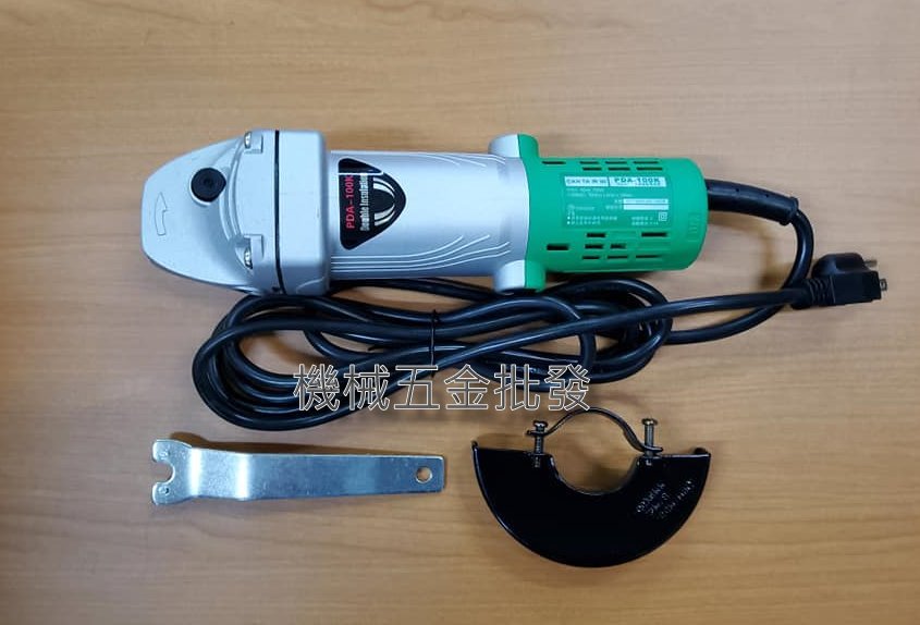 CANTA PDA-100K 4"手提圓盤電磨機 平面砂輪機 非日立PDA-100K,電動工具