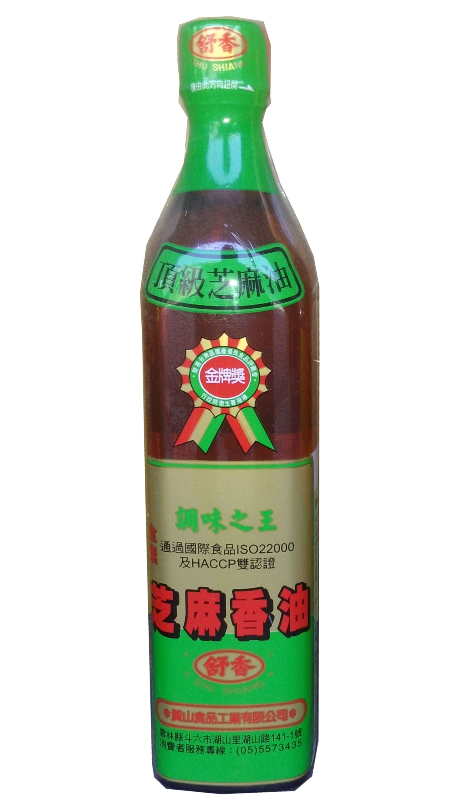 舒香牌 芝麻香油 500ml