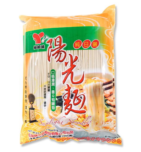 陽光麵 白麵條 1800g
