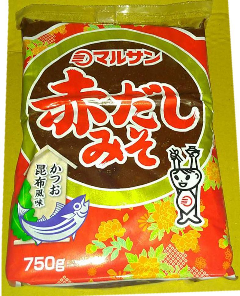 日本丸三赤味增 750g