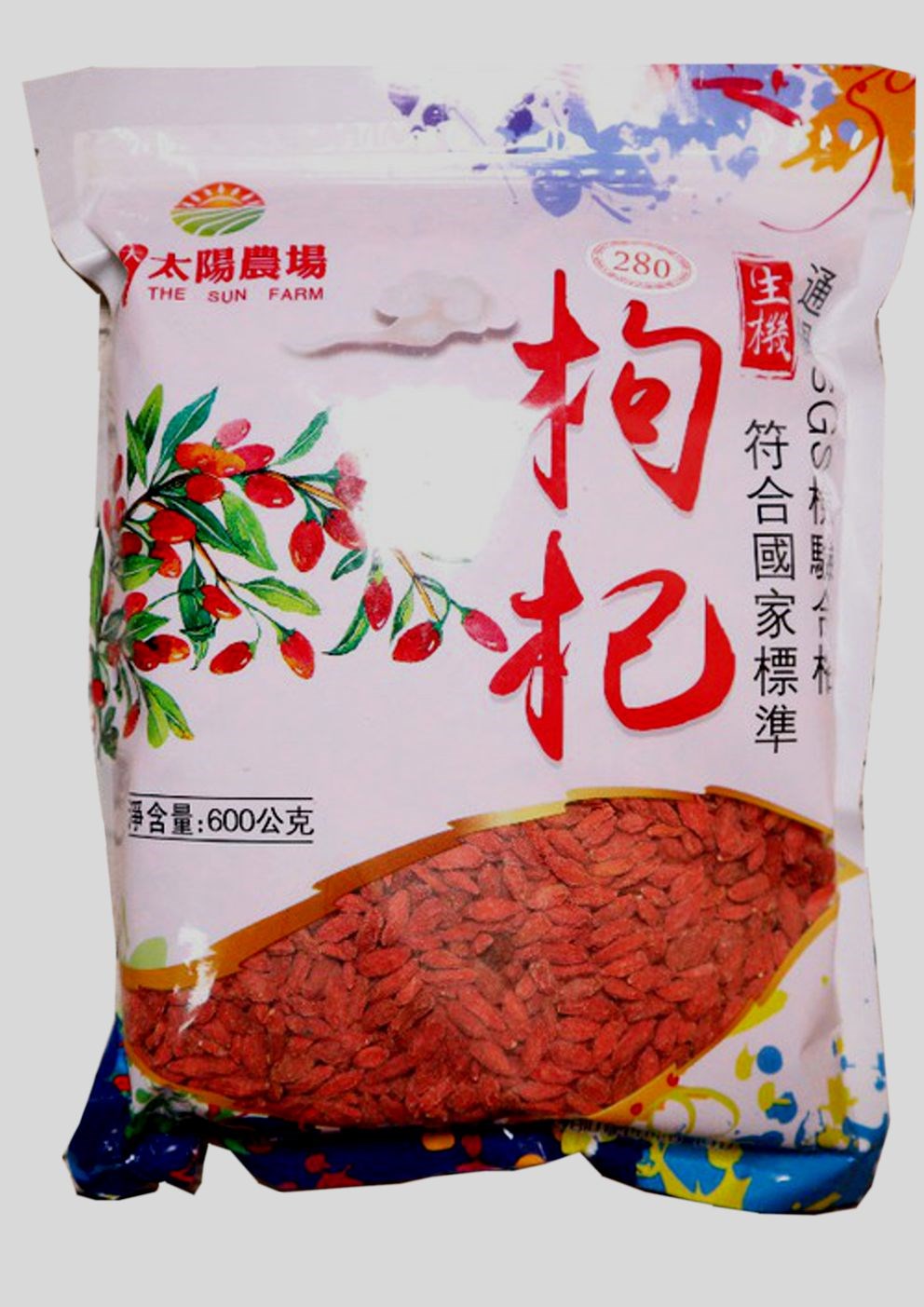 太陽農場 生機枸杞 600g