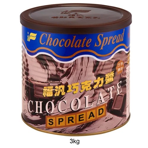 福汎 巧克力抹醬 3KG 吐司巧克力醬