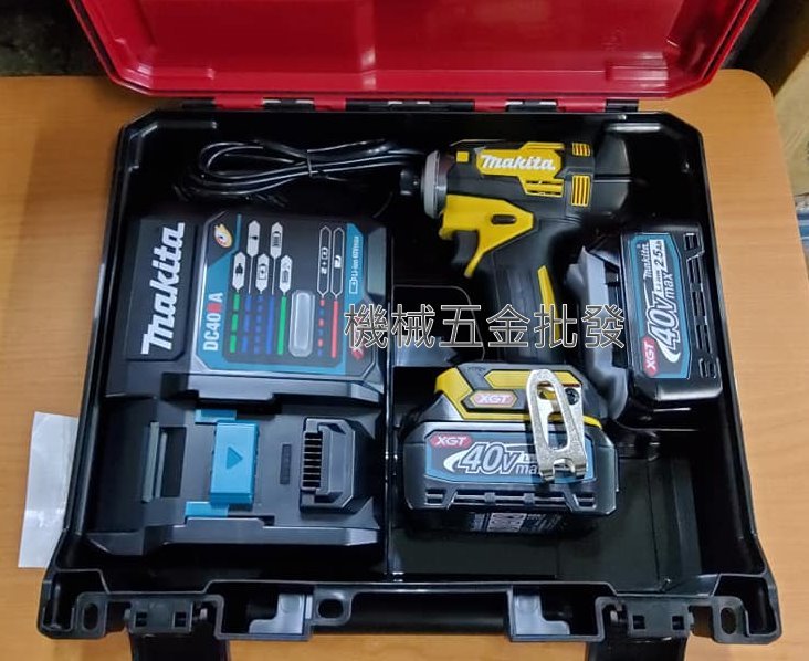 makita {牧田} TD001GD207 40V 2.5充電式無刷衝擊起子機【日本製】鳳梨黃 限定版,電動工具