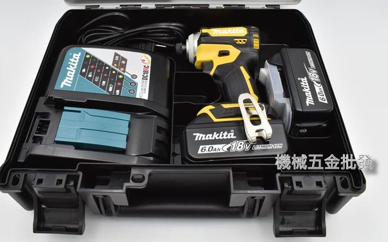 MAKITA {牧田} DTD171GEFY 鳳梨黃 18V充電式無刷衝擊起子機 雙6.0A電池【日本製】限定版,電動工具