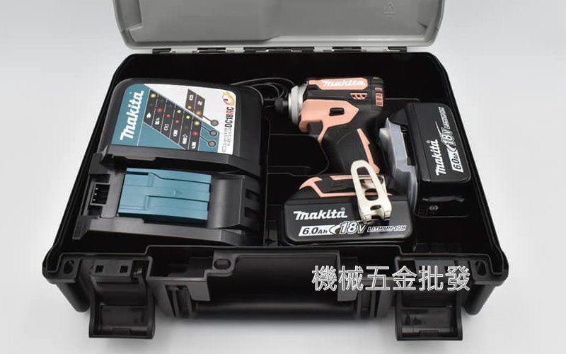  makita {牧田} DTD171GEFC 櫻花粉 18V充電式無刷衝擊起子機 雙6.0A電池【日本製】限定版,電動工具