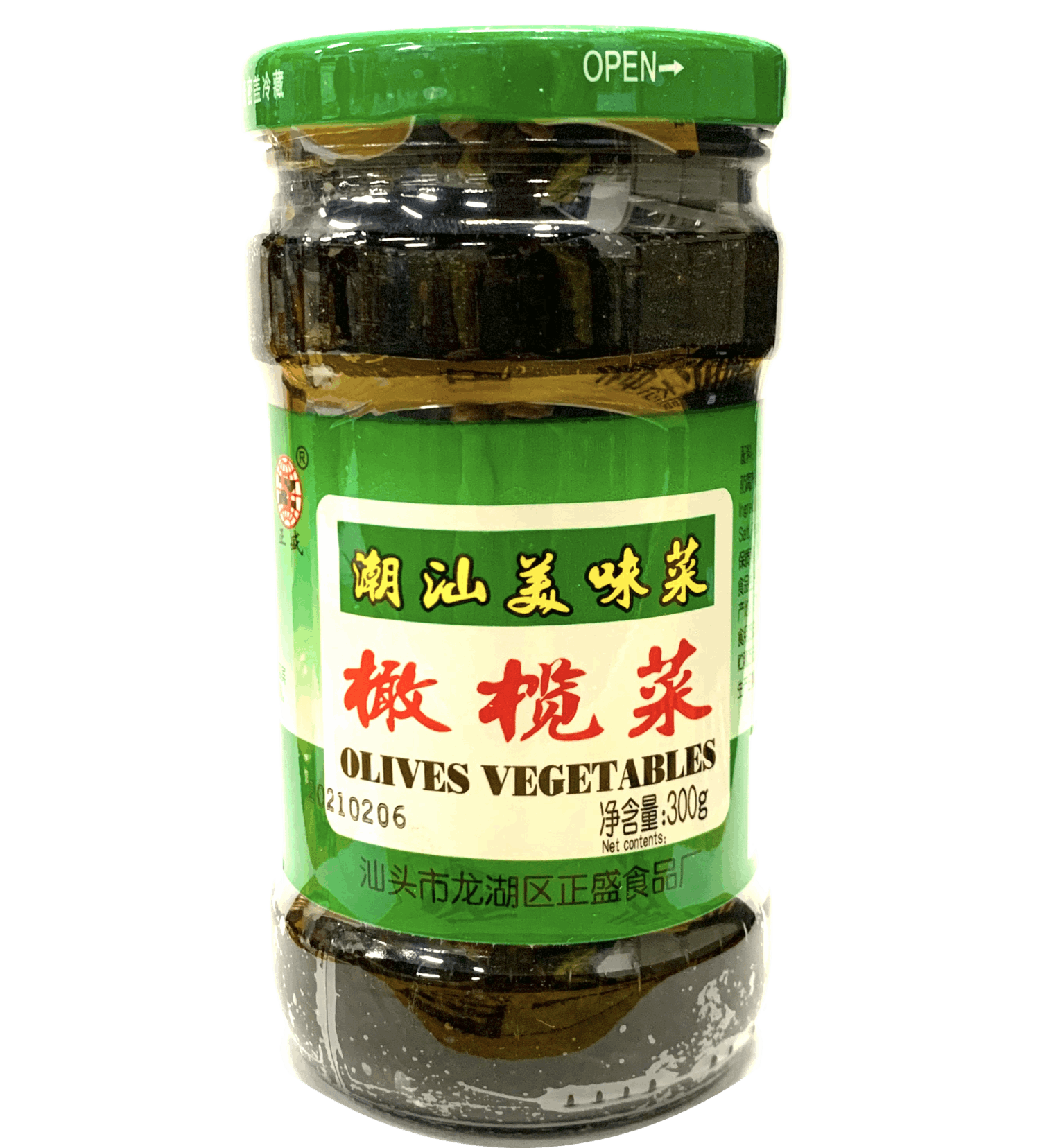 潮州美味菜【橄欖菜】300g