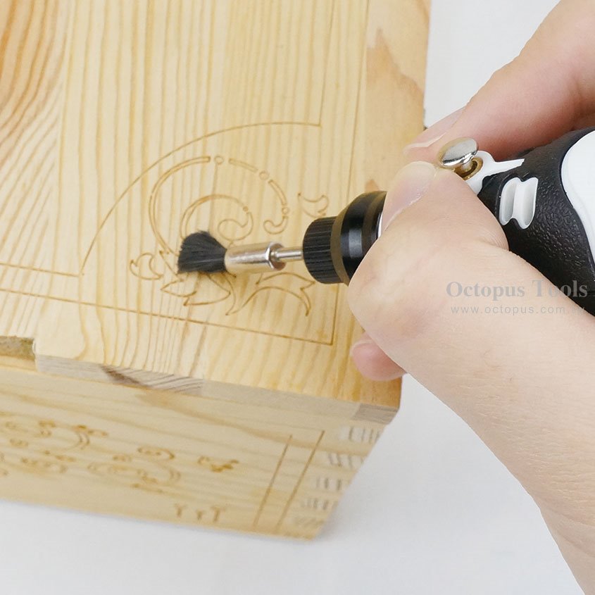 章魚牌 {OCTOPUS} 254.800 攜帶式筆型刻磨機 USB充電,電動工具