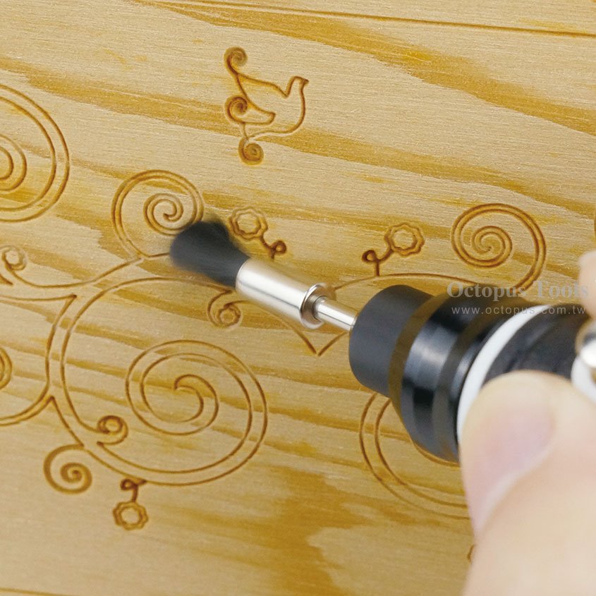 章魚牌 {OCTOPUS} 254.800 攜帶式筆型刻磨機 USB充電,電動工具