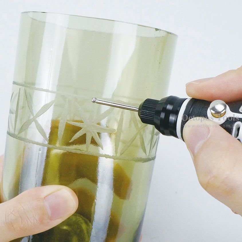章魚牌 {OCTOPUS} 254.800 攜帶式筆型刻磨機 USB充電,電動工具
