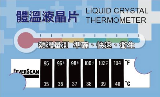體溫液晶片-防疫必備(額溫量測、準確、快速、衛生)