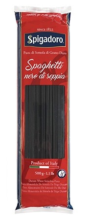 義大利麵墨魚麵500g   Squid Ink Pasta /  Spaghetti allo Seppie nere