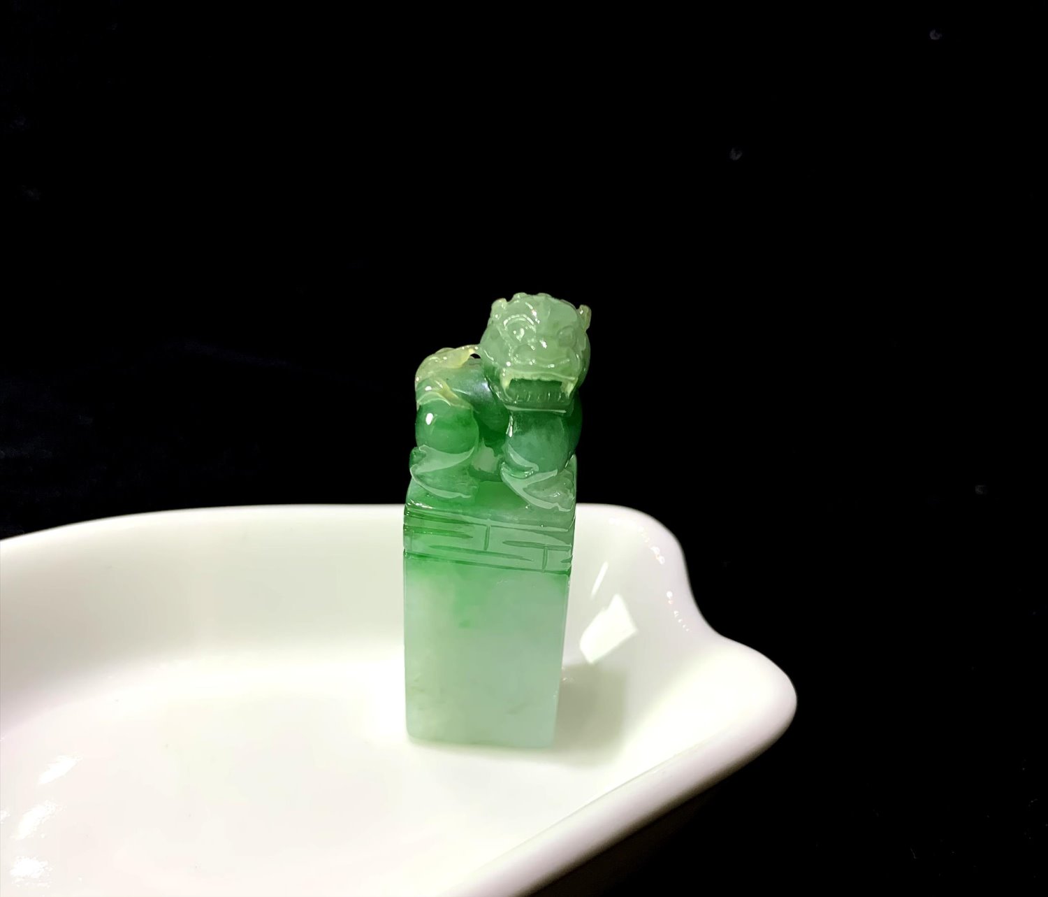 翡翠獅印