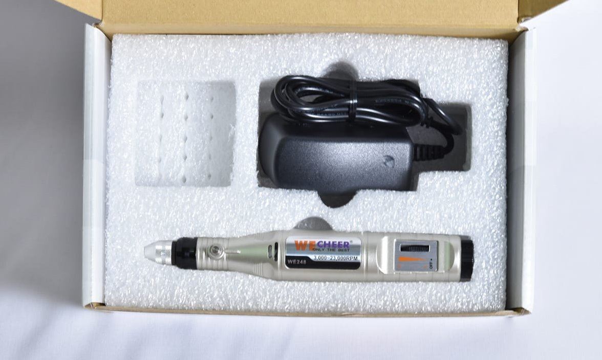 WECHEER WE248 強力型電動刻磨機 磨甲機 台灣製  無配件,電動工具